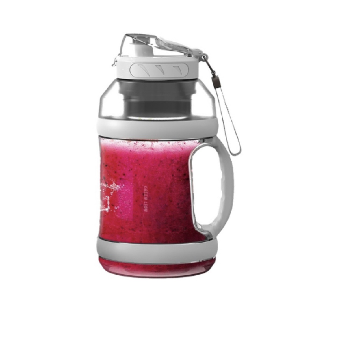Портативный блендер Green Lion Mega Pro Portable Blender 2000ml White